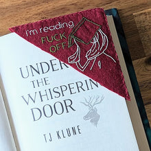 Load image into Gallery viewer, Hand Embroidered Felt, Corner Bookmark