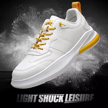 Load image into Gallery viewer, Fashion Men's Sneakers Leather Air Cushion Shoes Tide Rubber Sole