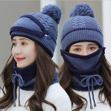 Load image into Gallery viewer, Women's Winter Beanie and Scarf