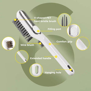 2-in-1 Multifunctional Press Type Cleaning Brush