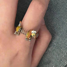 Load image into Gallery viewer, Cute Spring Dog Bead Ring