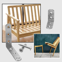 Load image into Gallery viewer, 4-Pack Stainless Steel Corner Braces