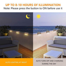 Load image into Gallery viewer, Solar Deck Lights Outdoor
