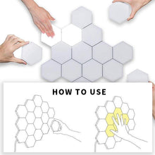 Load image into Gallery viewer, Magoloft ™ Hexagonal Wall Lamp Creative Geometry Assembly