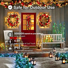 Load image into Gallery viewer, LED Waterproof Fairy String Lights with Remote