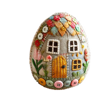 Load image into Gallery viewer, Patchwork filt egghus DIY Kit