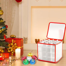 Load image into Gallery viewer, Christmas  Bauble Storage Box with Compartments