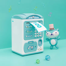 Load image into Gallery viewer, Fingerprint sensor automatic money rolling ATM piggy bank