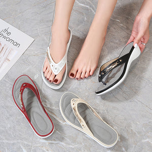 Women's Arch Support Soft Cushion Flip Flops Thong Sandals