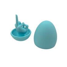 Load image into Gallery viewer, Funny 3D Printed Middle Finger Egg