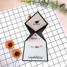 Load image into Gallery viewer, Degree Cap Graduation Card