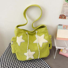 Load image into Gallery viewer, Star Pattern Cute Tote Bag