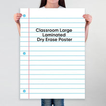 Load image into Gallery viewer, Large Laminated Dry Erase Posters