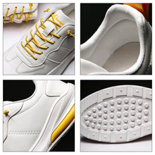 Load image into Gallery viewer, Fashion Men's Sneakers Leather Air Cushion Shoes Tide Rubber Sole