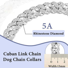 Load image into Gallery viewer, Bling Cuban Link Dog Collar