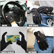 Load image into Gallery viewer, Touch Screen Windproof Thermal Gloves