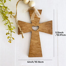 Load image into Gallery viewer, Inspirational Cardinal Wood Hanging Ornament