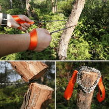 Load image into Gallery viewer, Survival Pocket Hand Chain Saw Tool