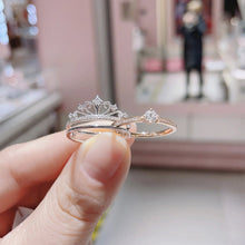 Load image into Gallery viewer, Castle Firework Crown Ring (Adjustable)