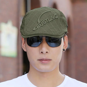British Style Embroidered Beret