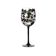 Load image into Gallery viewer, Four Seasons Tree Wine Glasses - Hand Painted Art
