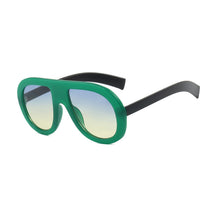 Load image into Gallery viewer, Women's Ombre Oval Tinted Sunglasses