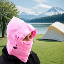 Load image into Gallery viewer, Fleece warm hood