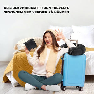Stuffable klær Reisehals Putetrekk