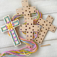 Load image into Gallery viewer, Easter Crosses - Complete Yarn Craft Kit