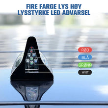 Load image into Gallery viewer, Shark Fin Solar varsellys for bil