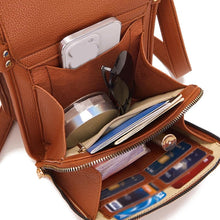 Load image into Gallery viewer, Leather shoulder bag with unique design
