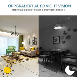 1080p magnetisk oppgradering Mini WIFI kamera vidvinkel