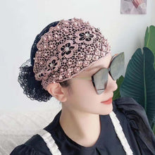 Load image into Gallery viewer, Women&#39;s Floral Lace Headwrap