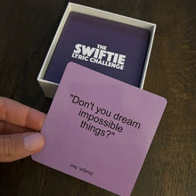 Load image into Gallery viewer, The Swiftie Lyric Challenge Card Game
