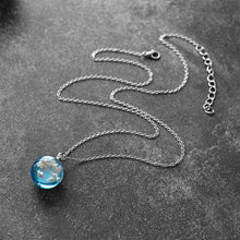 Load image into Gallery viewer, Clouds Of Heaven Resin Necklace