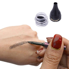 Load image into Gallery viewer, Hirundo Waterproof Eyebrow Kit (Black) -Long Lasting Sculpting Brow