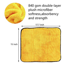 Load image into Gallery viewer, Double-sided Microfiber Absorbent Towel