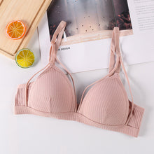 Load image into Gallery viewer, Women's Wireless Plain Cut Out Bra
