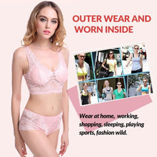 Load image into Gallery viewer, Women's Seamless Sports Lace Bra