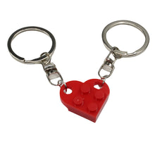 Load image into Gallery viewer, Cute Heart Shape Matching Brick Keychain For Couples