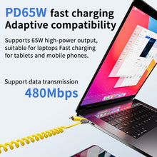 Load image into Gallery viewer, 4 in 1 Spring Fast Charging Cable
