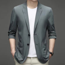 Load image into Gallery viewer, Men&#39;s Summer Lightweight Suit Jacket