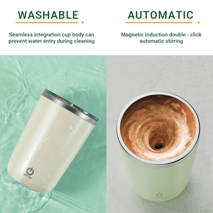 Electric Stirring Magnetic Coffee Cup