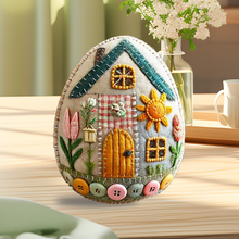 Load image into Gallery viewer, Patchwork filt egghus DIY Kit