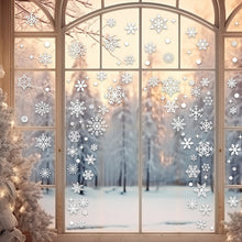 Load image into Gallery viewer, Christmas Static Cling Window Stickers