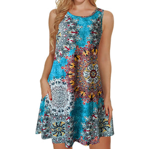 Women Beach Floral Sundress