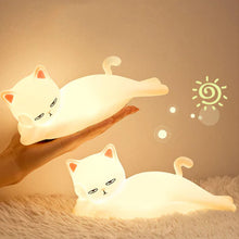 Load image into Gallery viewer, Grumpy Lady Cat Lamp