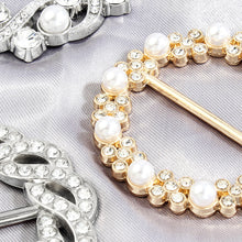 Load image into Gallery viewer, Classic All-match Pearl Rhinestone Buckles