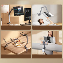 Load image into Gallery viewer, 360° roterbart justerbar aluminiumslegering bordstativ