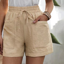 Load image into Gallery viewer, Solid Two Pockets Loose Casual Short Pants